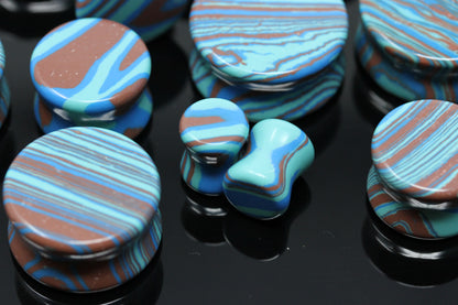 Terra Haze Plugs for Stretched Ears (Pair) - PH159
