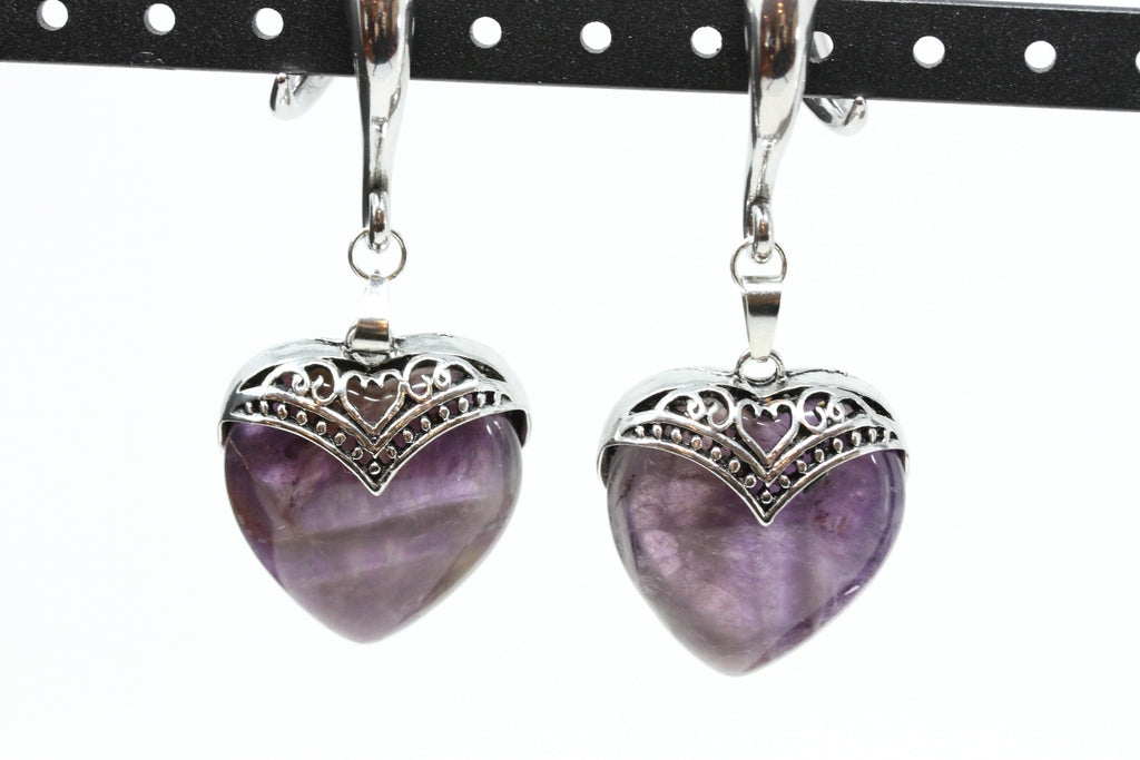 ear heart weight danglers