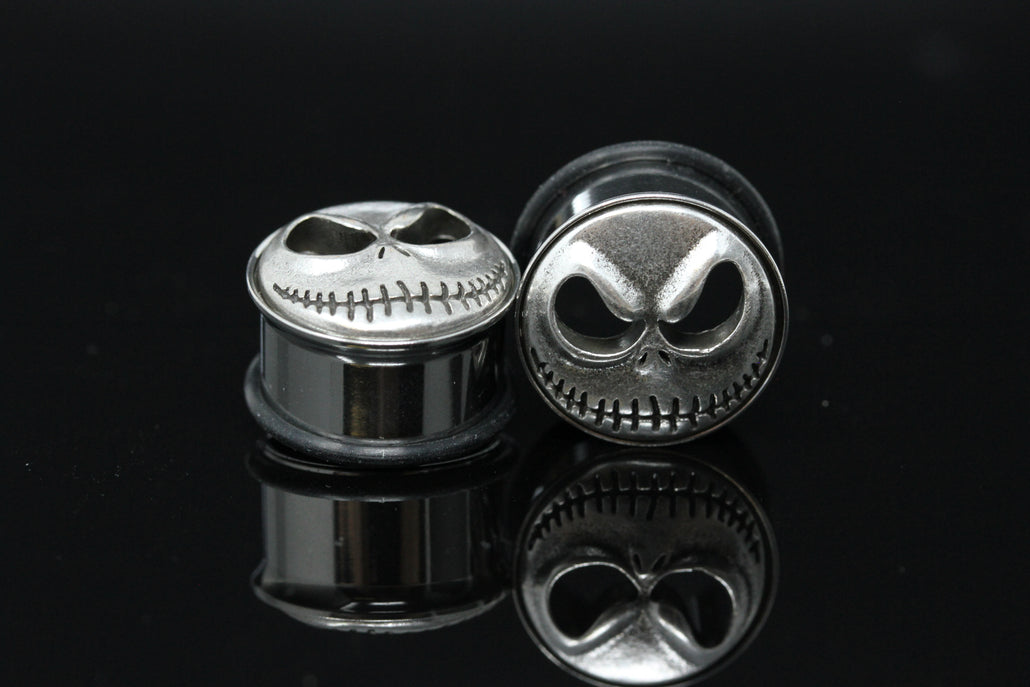 Jack Stainless Steel Tunnels - Single Flare (Pair) - PSS05