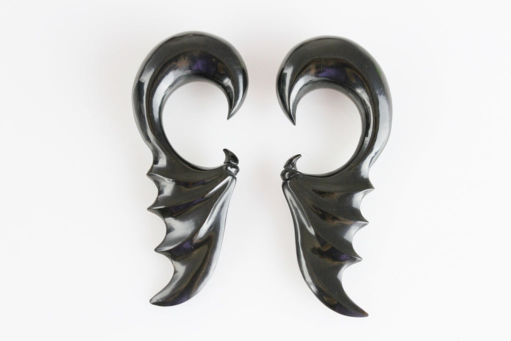 horn bat wing plugs