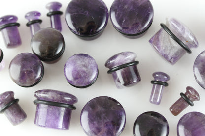 Amethyst Single Flare Plugs - Group 1