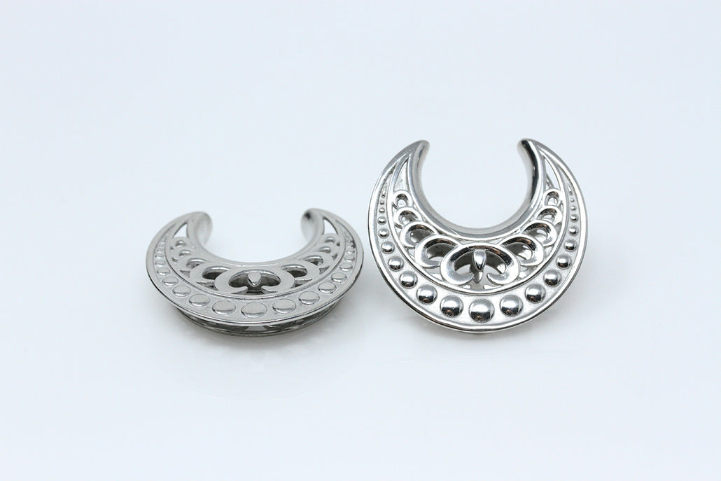 Loki Steel Ear Saddles for Stretched Ears (Pair) - PSS51