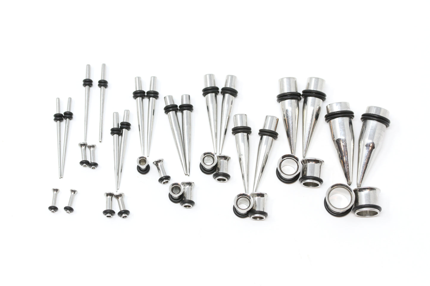 Stainless Steel Ear Stretching Kit