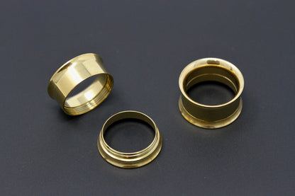 Gold Colored Tunnel Plugs