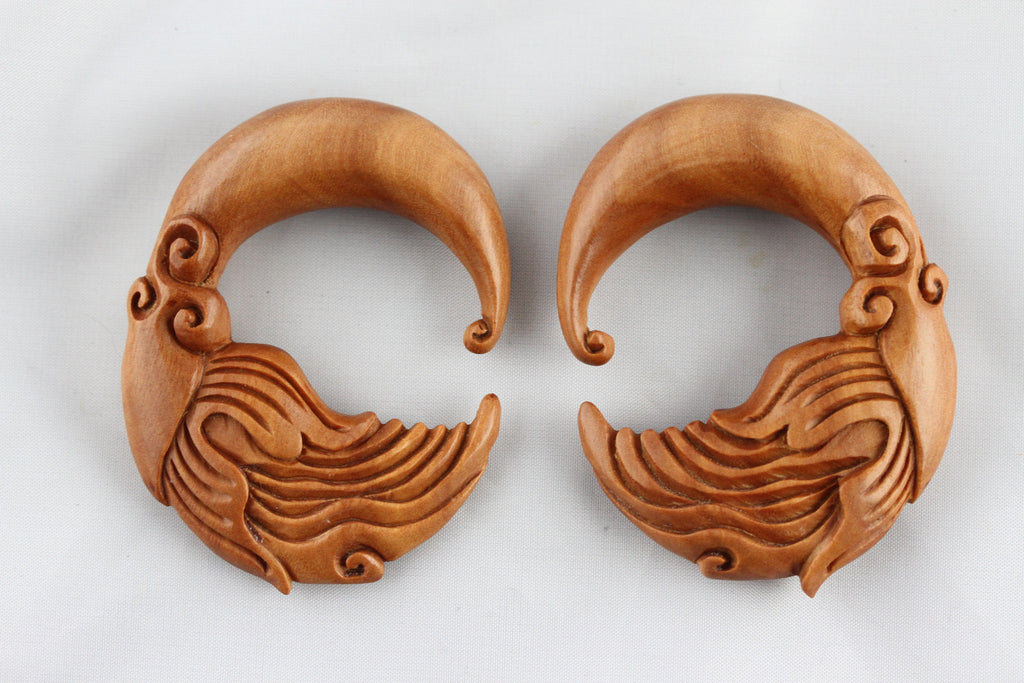 Wood Hanger Plug - Pair 1