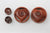 Wooden Heart Spiral Tunnel Plugs (Pair) - PA117