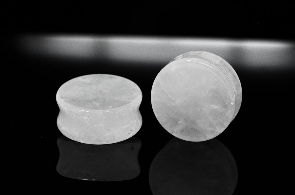 Clear Quartz gauges