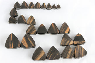 Wood Triangle Plug for Stretched Ears (Pair) - PA36 – Two Feather Plugs