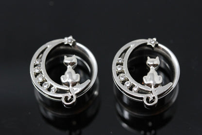 Stainless Steel Cat Tunnel Plugs