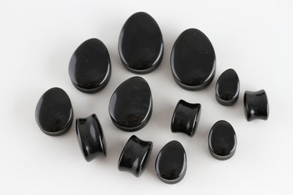 Obsidian Teardrop Plugs - Group 2