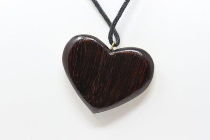 Heart Hand Carved Pet Love Necklace - S064