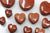Red Jasper Heart Shaped Plugs - Group 1