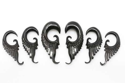 Horn Feather Hanger Plugs - Group 1