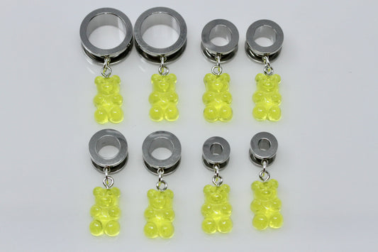 Yellow gummy bear gauges