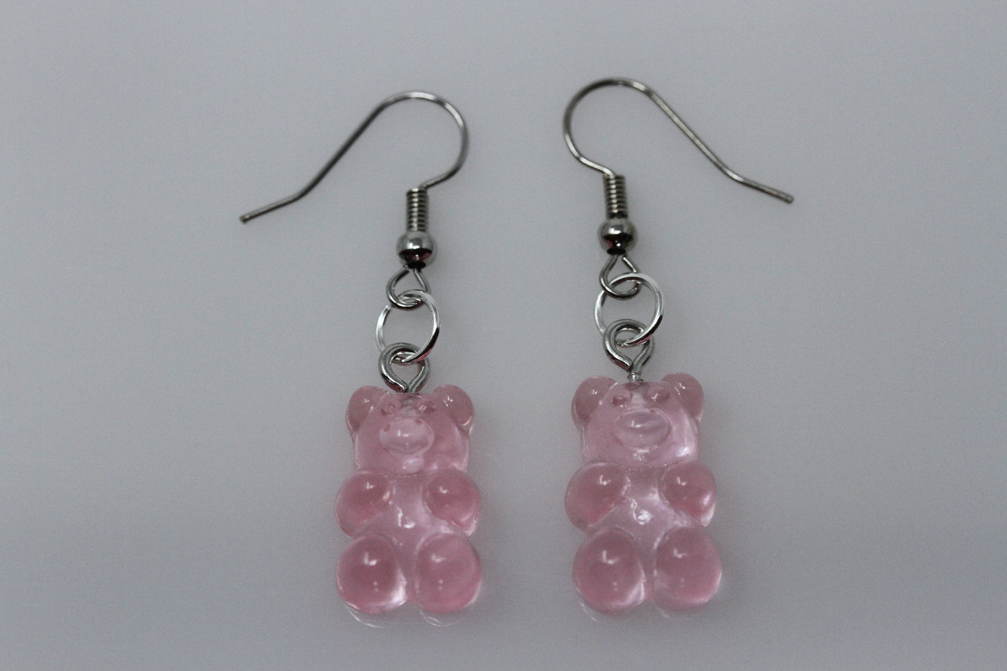Strawberry Gummi Stainless Steel Danglers - Screw on Tunnel (Pair) - TF017