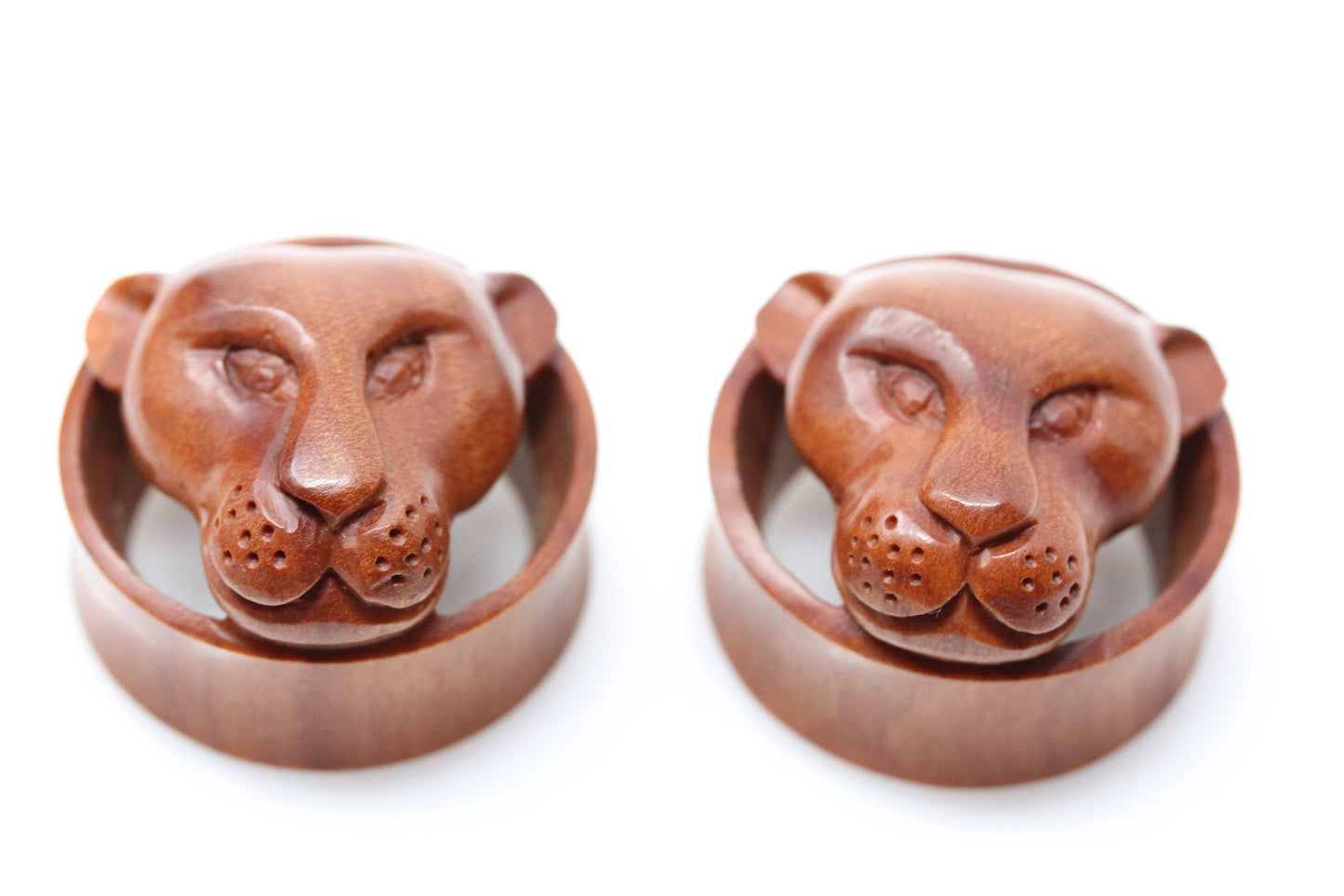 Queen of the Jungle Lioness Wooden Tunnels - (Pair) - PA102