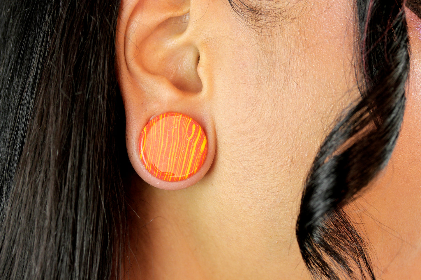 Solar Haze Plugs for Stretched Ears (Pair) - PH156