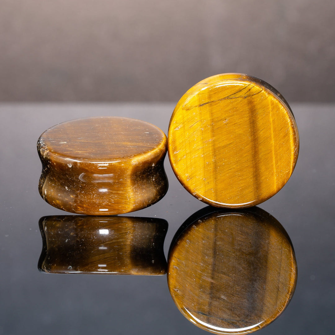 tigers eye plug gauges