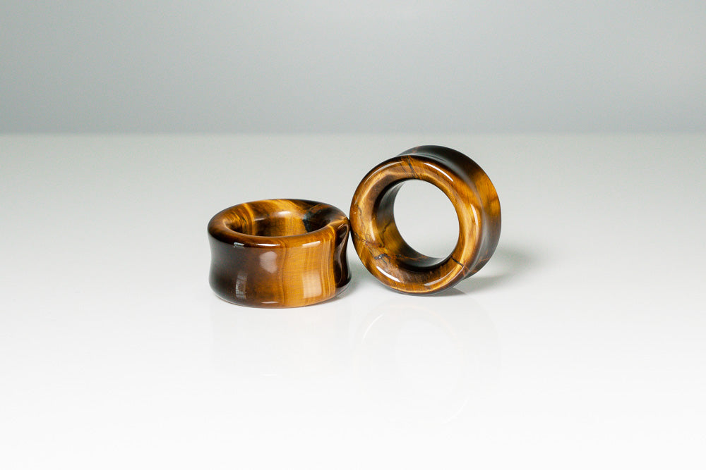 tigers eye ear gauge tunnels