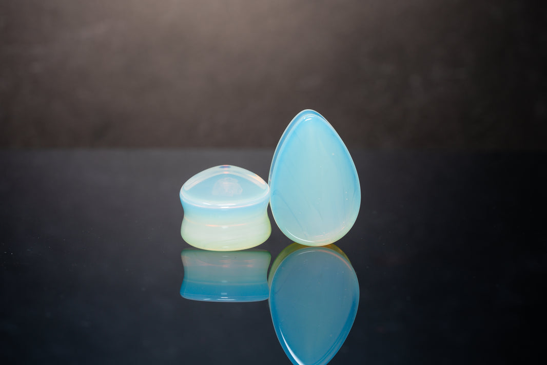 Teardrop Plugs | Teardrop Gauges | Ear Stretching – Two Feather Plugs