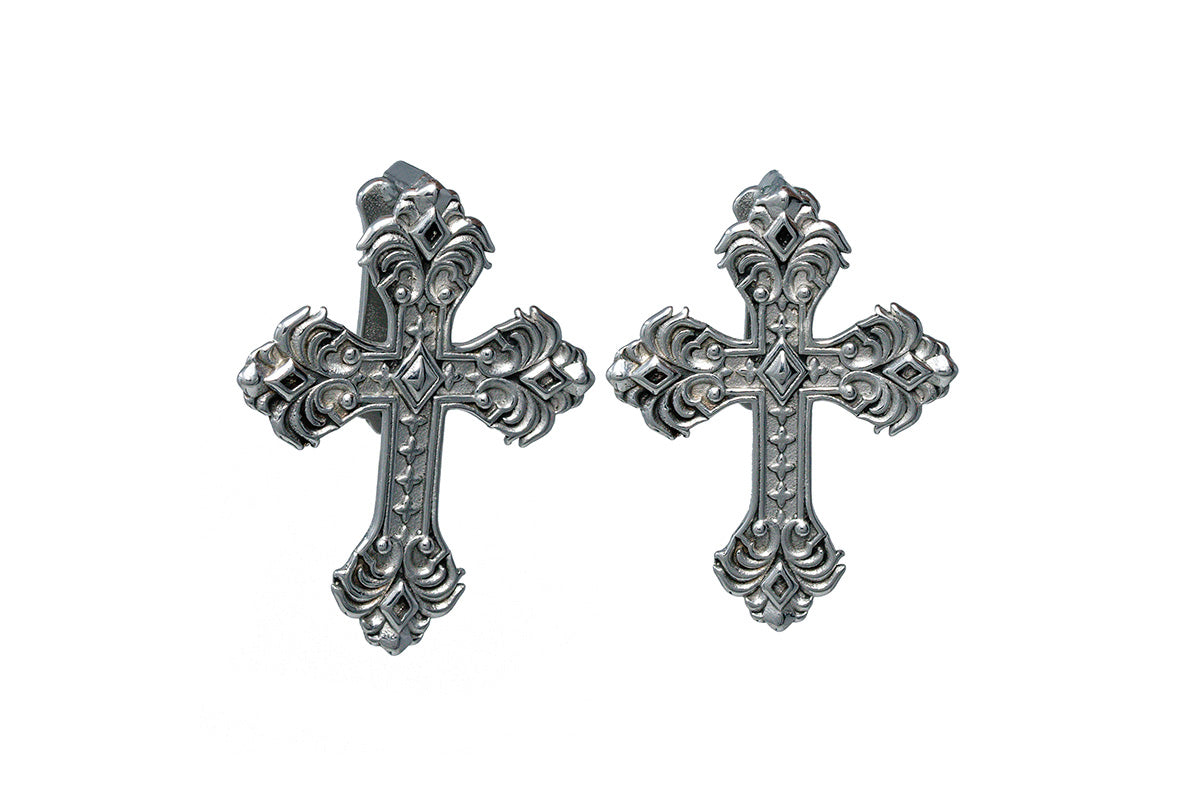 Gothic Cross Ear Gauges