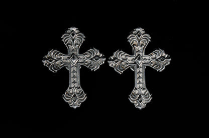 Gothic Cross Ear Weights