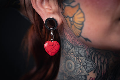stretched ear hearts