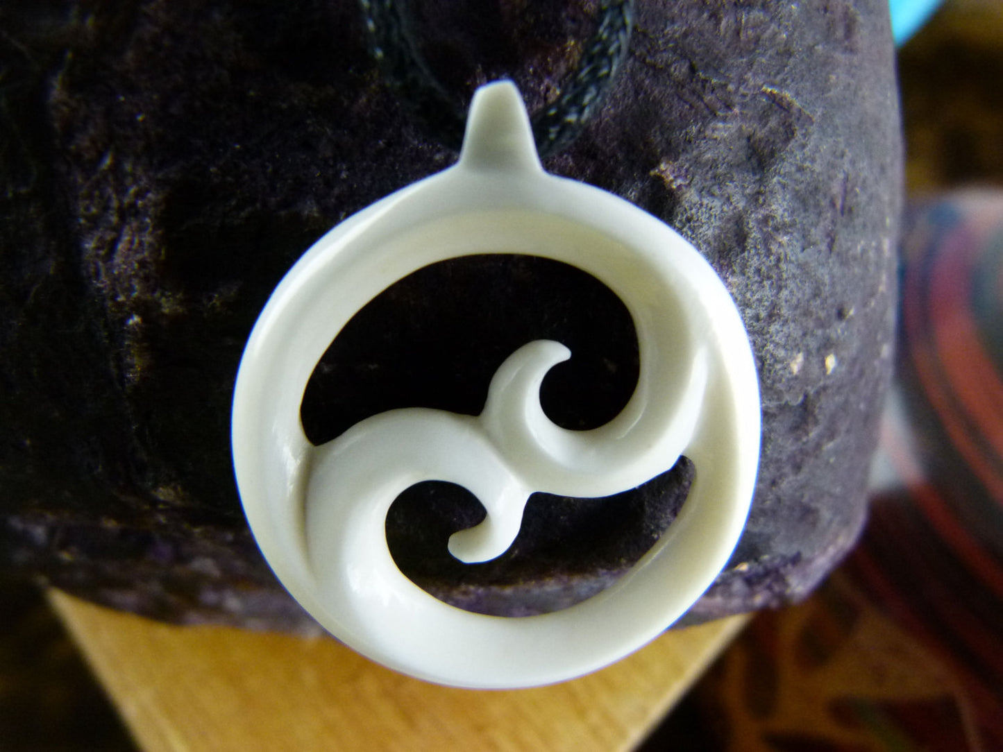 The waves of Yin and Yang Necklace - X006