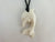 White Dolphin Necklace - Bone Carvings -  X005