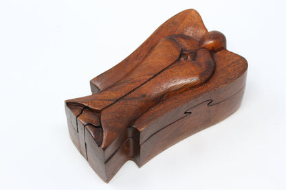 Angel Wooden Puzzle Box - Plug Gift Box